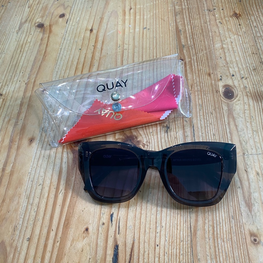 Quay After Hours Bevel Polarized Sunglasses